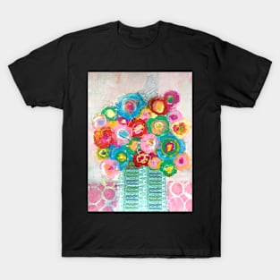 Spring Florals in vase T-Shirt